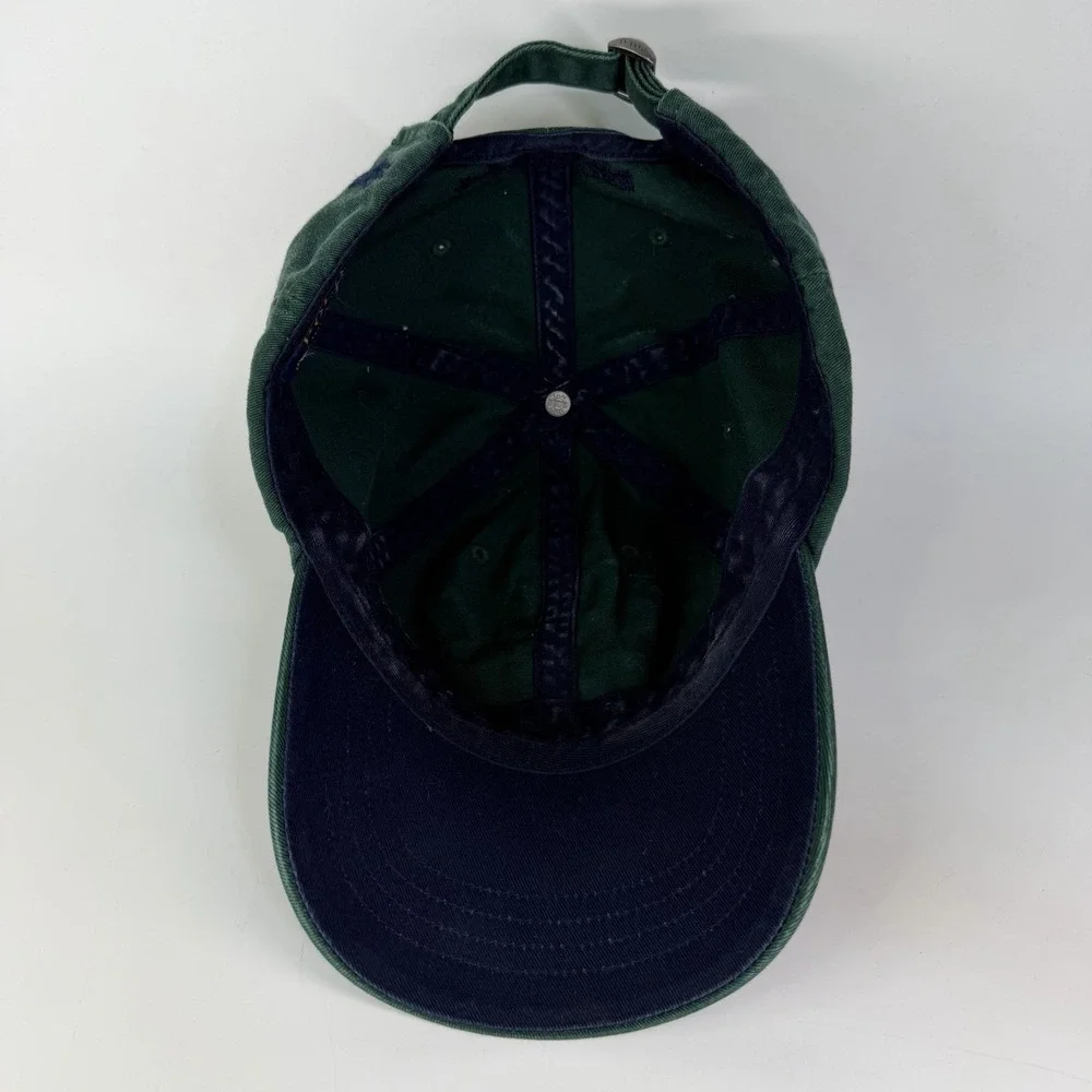 Polo Ralph Lauren Baseline 1993 Athl Dept Baseball Cap Hat Strap Back Spellout